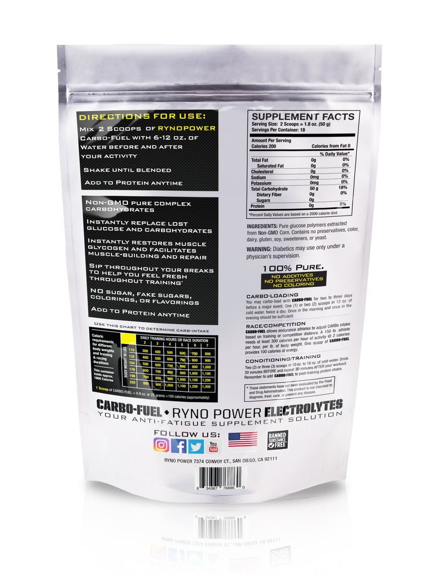 CARBO-FUEL Stimulant-Free Drink Mix
