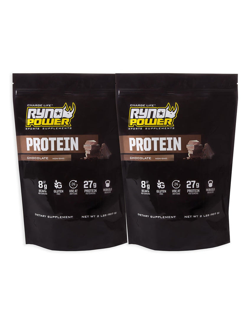PROTEIN Premium Whey Chocolate Powder | 20 Servings (2 LBS)