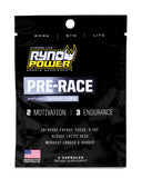 PRE-RACE | MOTIVATION and ENERGY Pre-Workout Supplement Combo Pack | Single Serving (5 Capsules)
