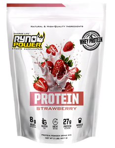 PROTEIN Premium Whey Strawberry Powder