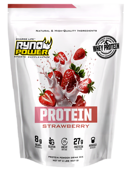 PROTEIN Premium Whey Strawberry Powder