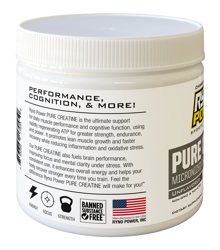 PURE Creatine Monohydrate Tub 50 Servings