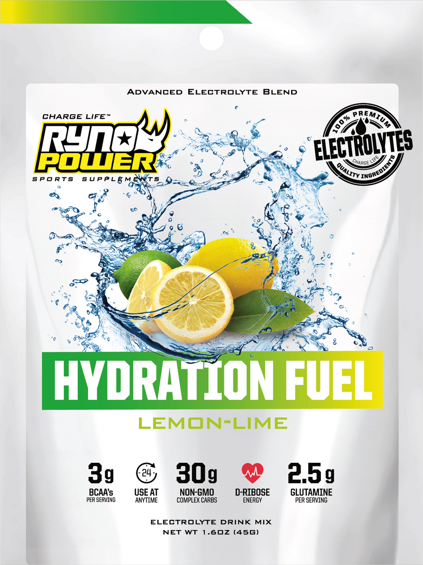 HYDRATION FUEL Lemon-Lime Electrolyte Drink Mix