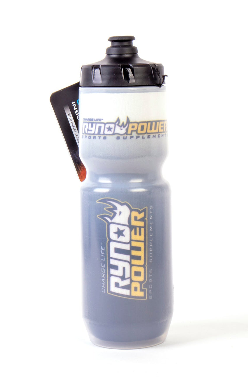 23oz. INSULATED Black Fade Cycling Bottle - Made by Specialized  **LIMITED TIME**